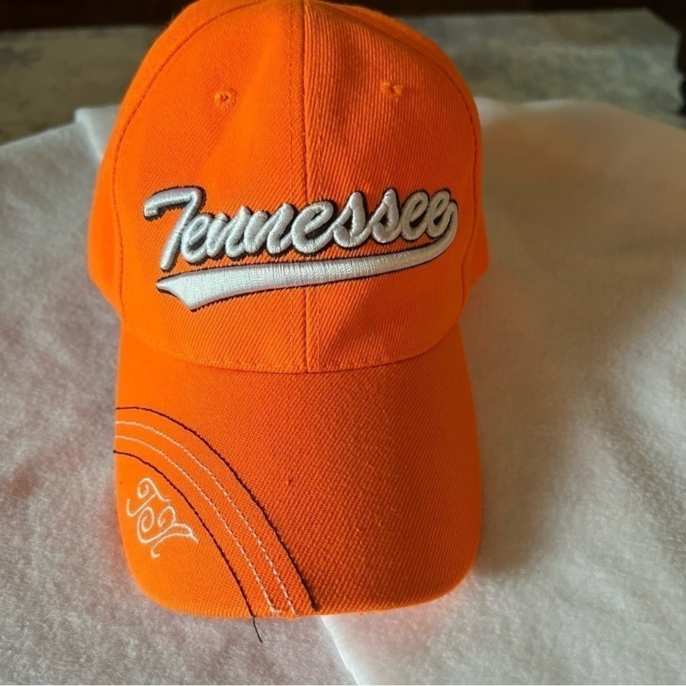 Tennessee TN Orange Adjustable Baseball Cap